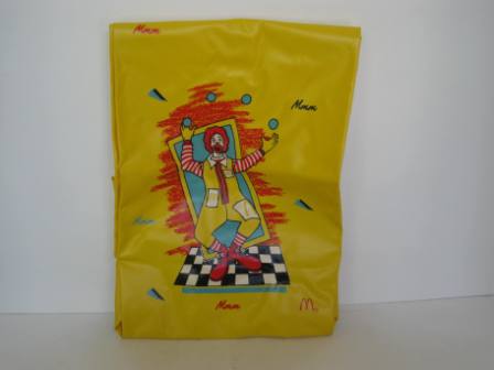 1988 McDonalds - Ronald McDonald Vinyl Lunch Sack